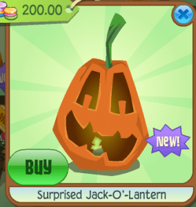 Surprised Jack-O-Lantern!